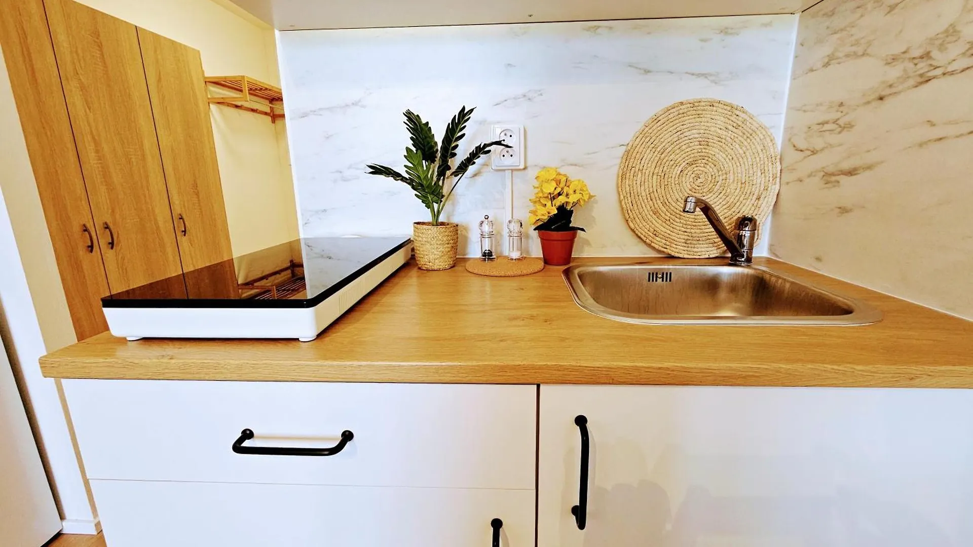 Apartment Live-Inn Prague 1 Bdr City View Suite For 1-4 Guests, 20 Mins To Center, Lift, Gym, Reception, Parking, Roof Terrace, Game & Party Czech Republic